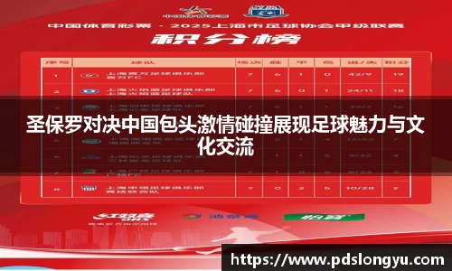 圣保罗对决中国包头激情碰撞展现足球魅力与文化交流